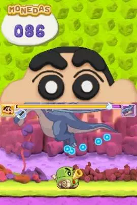 Shin chan contra los plastas