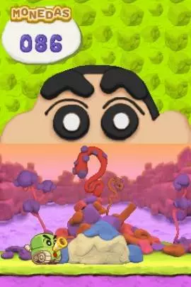 Shin chan contra los plastas - DS