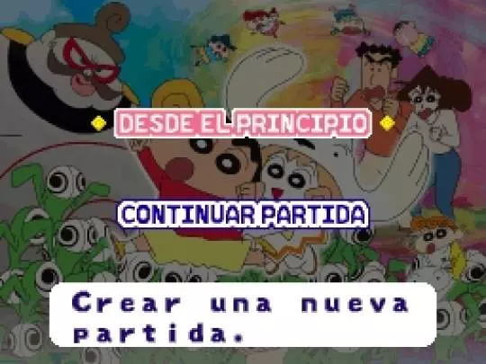 Shin chan contra los plastas