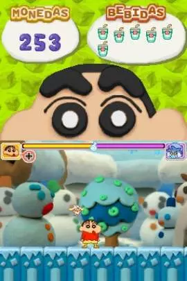 Shin chan contra los plastas