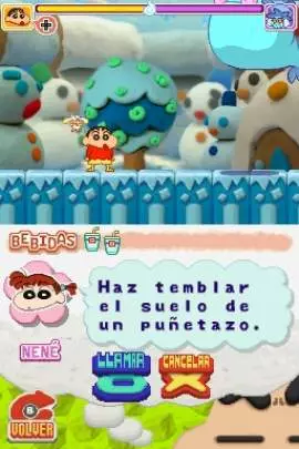 Shin chan contra los plastas