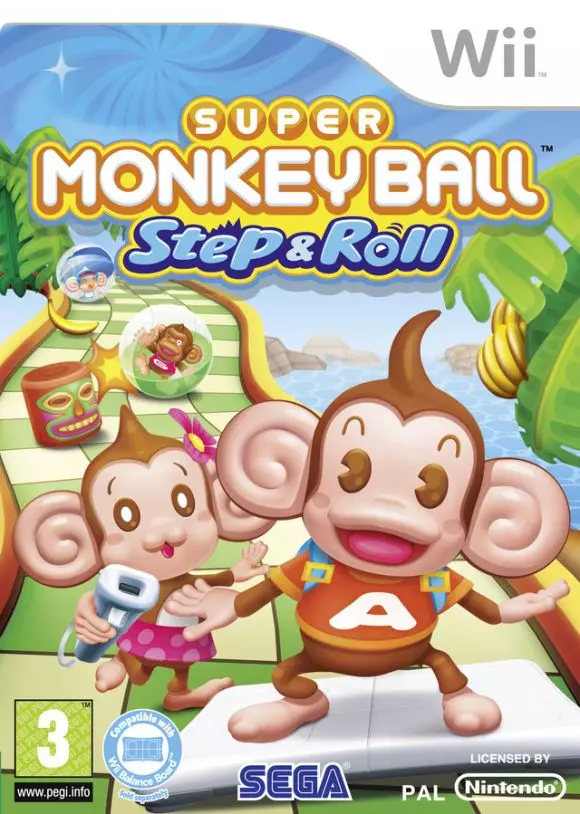 Carátula de Super Monkey Ball Step & Roll