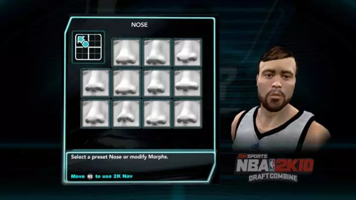 NBA 2K10 Draft Combine