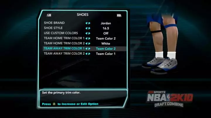 NBA 2K10 Draft Combine