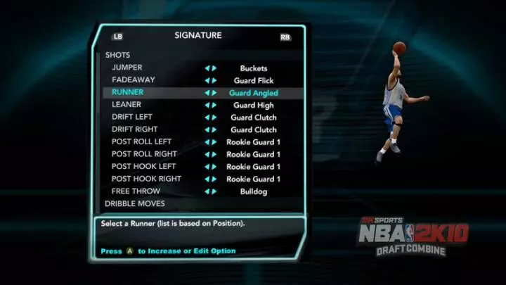 NBA 2K10: Draft Combine