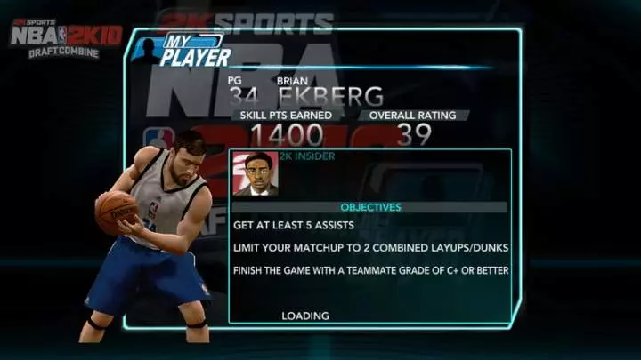 NBA 2K10 Draft Combine - PS3