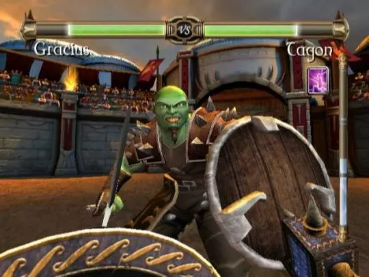 Rage of the Gladiator - Wii