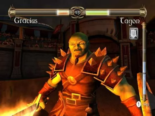 Rage of the Gladiator - Wii