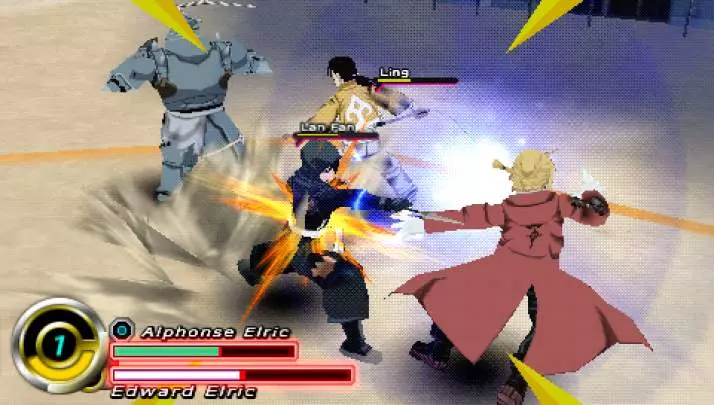 Fullmetal Alchemist Brotherhood - PSP
