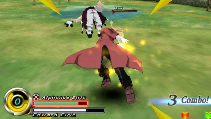 Fullmetal Alchemist Brotherhood - PSP