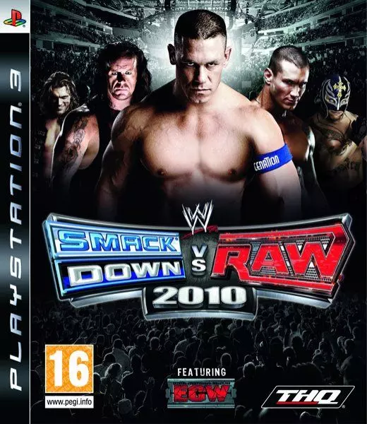 Carátula de WWE SmackDown vs. Raw 2010