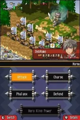 Hero's Saga Laevatein Tactics