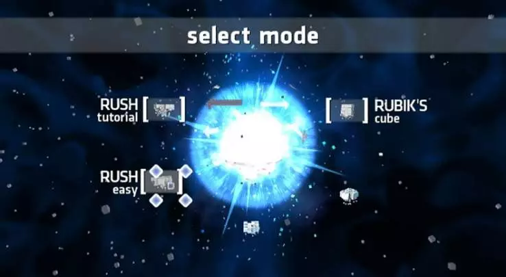 RUSH Rubiks Puzzle Galaxy - Wii