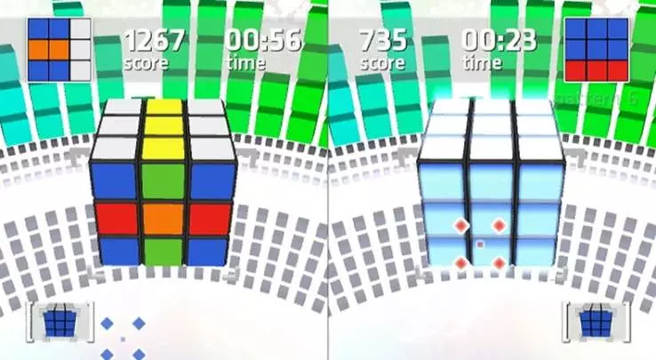 RUSH Rubiks Puzzle Galaxy - Wii