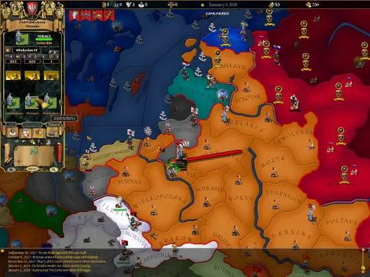 Europa Universalis For The Glory - PC