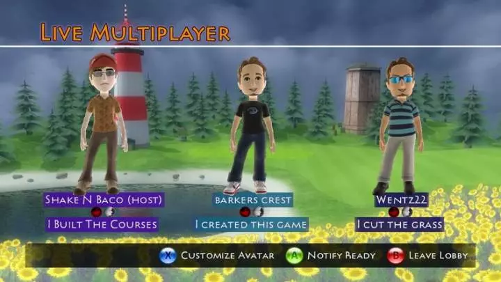 Avatar Golf - Xbox 360