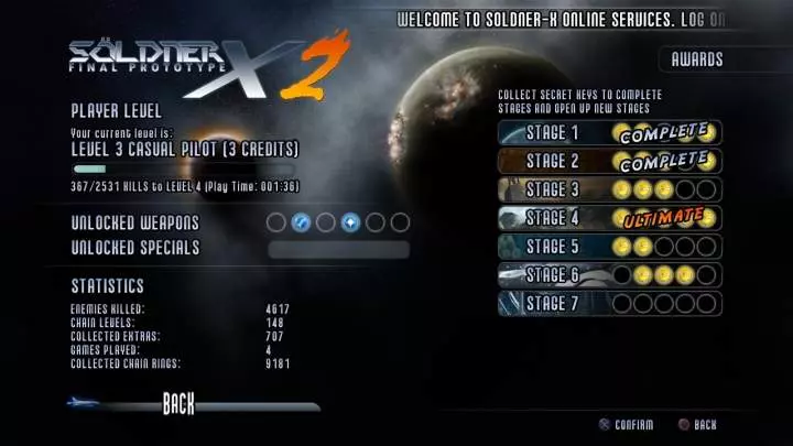 Söldner-X 2 Final Prototype