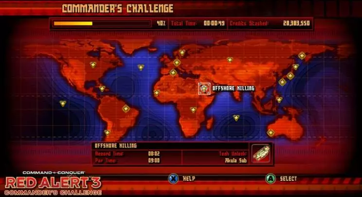 Command & Conquer Red Alert 3: Commander's Challenge