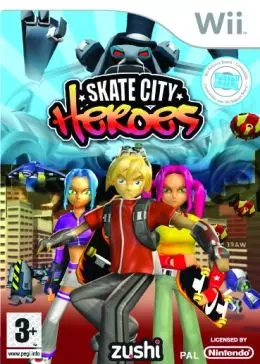 Carátula de Skate City Heroes