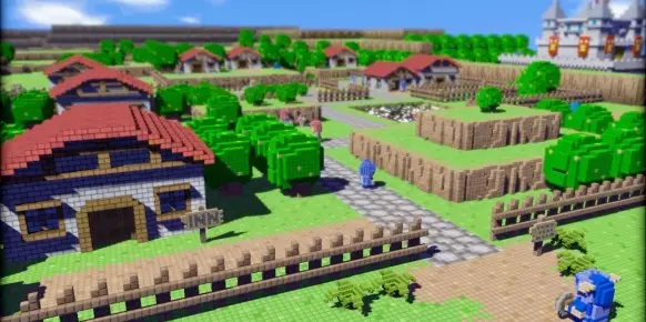 3D Dot Game Heroes: 3D Dot Game Heroes: Impresiones jugables
