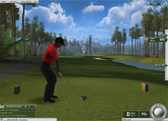 Tiger Woods PGA Tour Online - Web
