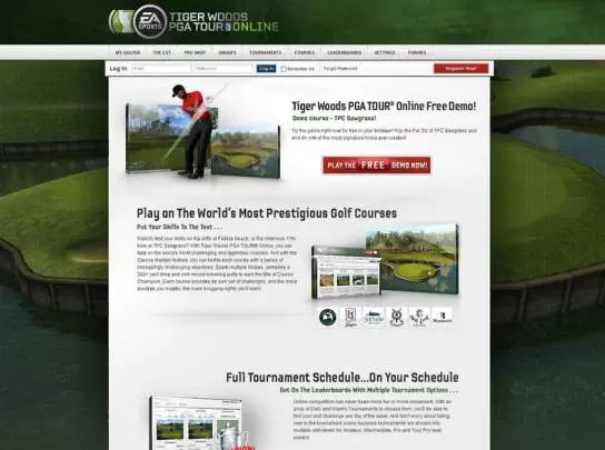 Tiger Woods PGA Tour Online