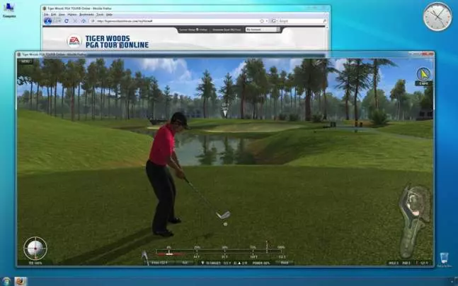 Tiger Woods PGA Tour Online - Web
