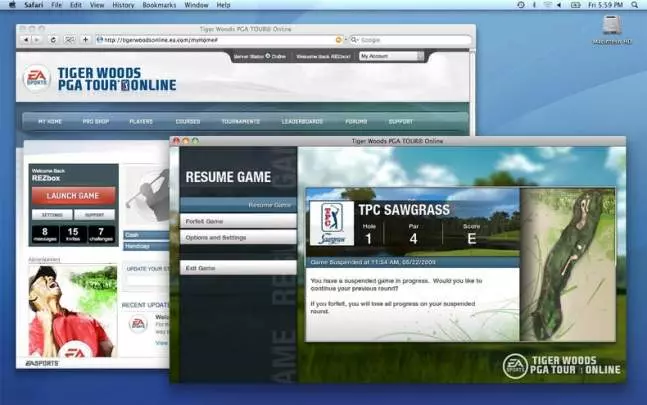 Tiger Woods PGA Tour Online