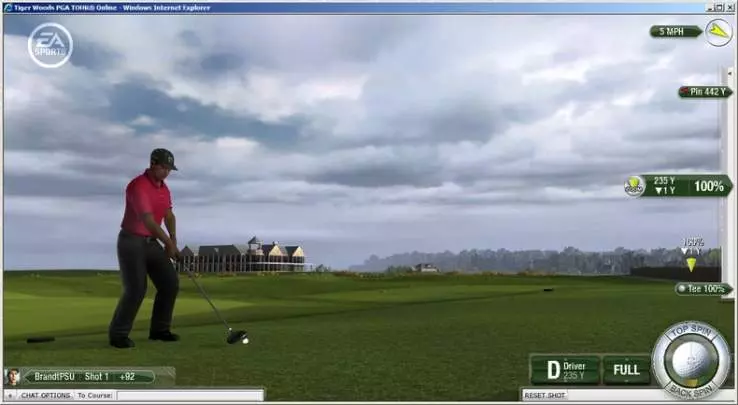 Tiger Woods PGA Tour Online