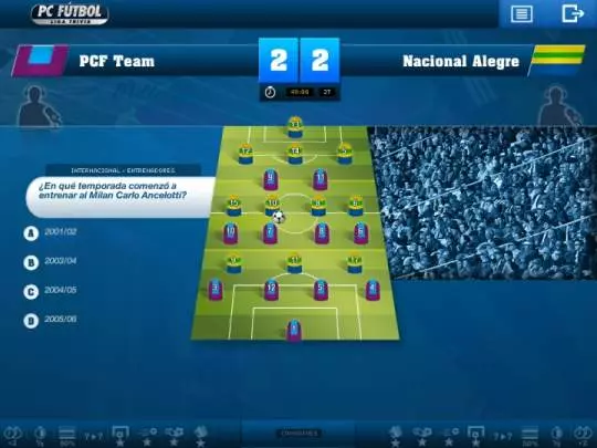 PC Fútbol Liga Trivia