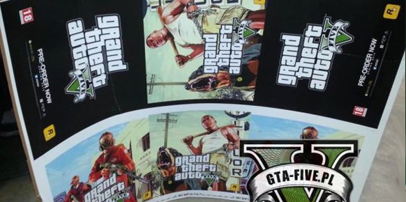 GTA V, póster filtrado. GTA V, póster filtrado.