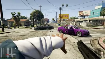 ¿GTA V en VR? El juego de Rockstar salta a la realidad virtual con un alucinante mod