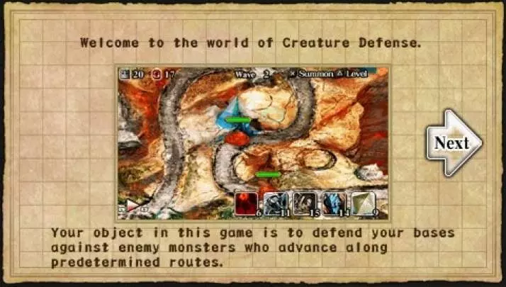 Creature Defense - PSP