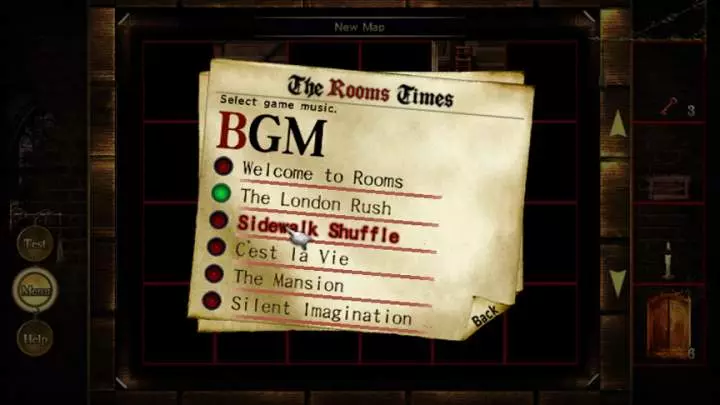 Rooms: The Main Building