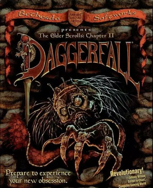 Carátula de The Elder Scrolls II: Daggerfall