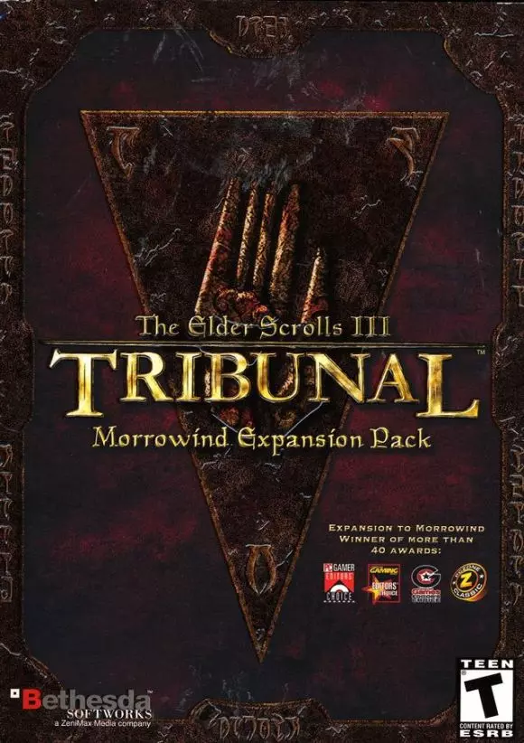 Carátula de The Elder Scrolls III: Tribunal