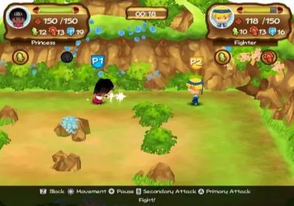 Little Tournament over Yonder - Wii