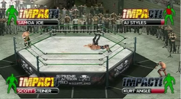 TNA iMPACT! Cross the Line - DS
