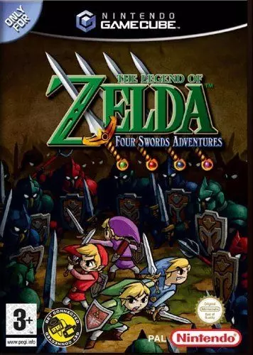 Carátula de Zelda: Four Swords Adventures