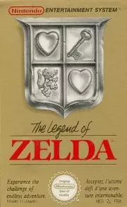 Carátula de The Legend of Zelda - NES