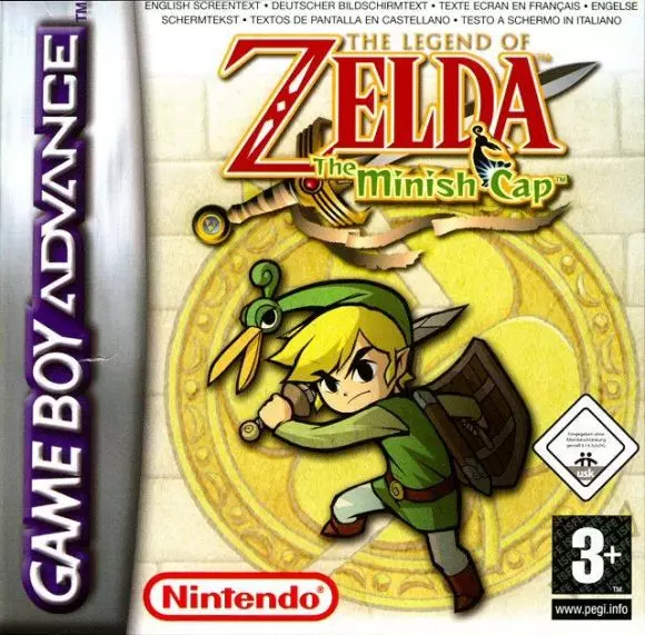 Carátula de The Legend of Zelda: The Minish Cap