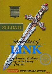 Carátula de Zelda II: The Adventure of Link - NES