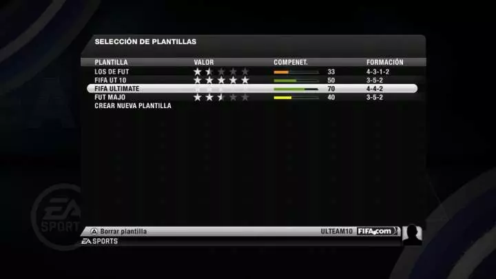 FIFA 10 Ultimate Team