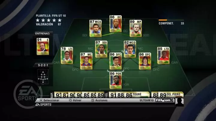 FIFA 10 Ultimate Team - PS3