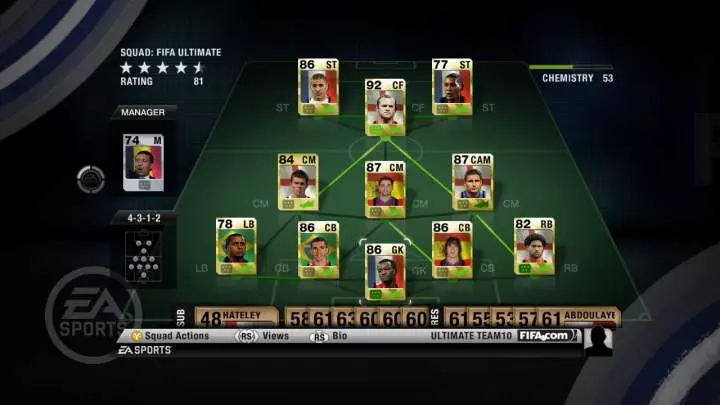 FIFA 10 Ultimate Team - PS3
