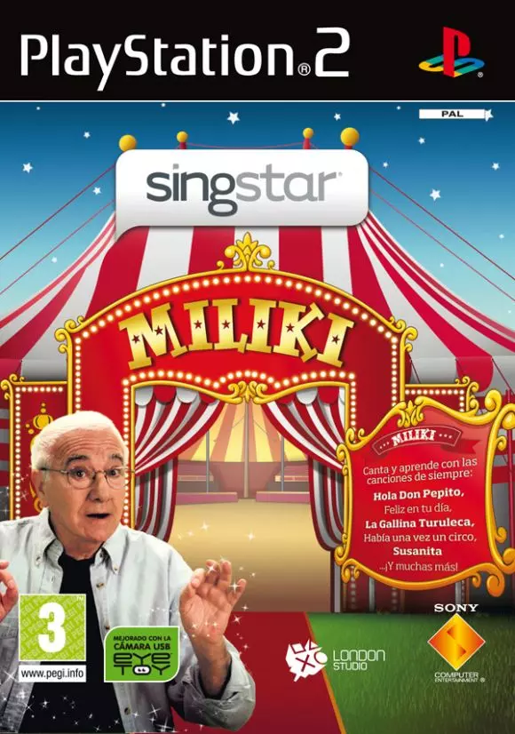 Carátula de SingStar Miliki