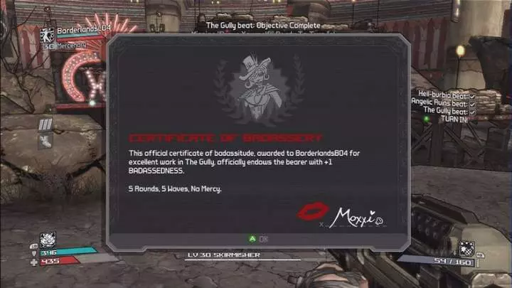 Borderlands Mad Moxxi’s - Xbox 360