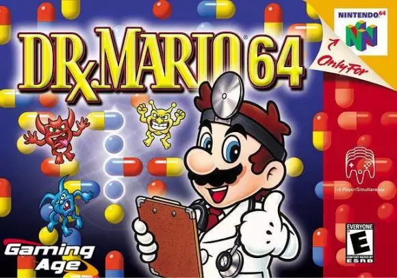 Carátula de Dr. Mario 64