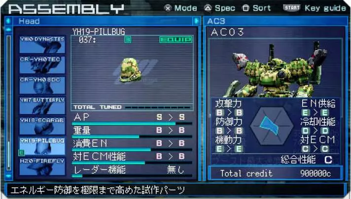 Armored Core Last Raven - PSP