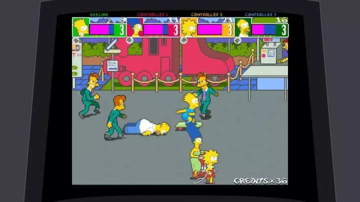 Los Simpsons Arcade